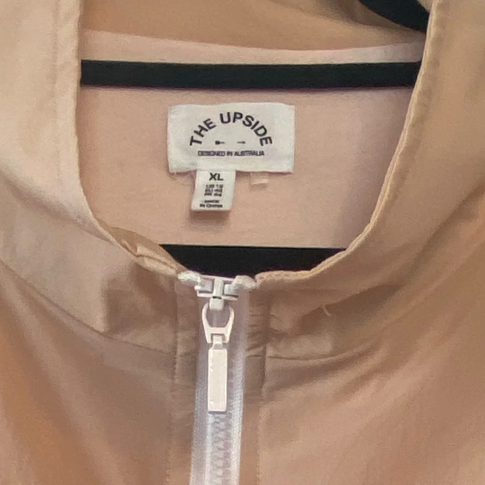 The Upside Women's Yoko Jacket XL Colour-blocked Popover 1/4 Zip Fully Lined - Picture 4 of 16